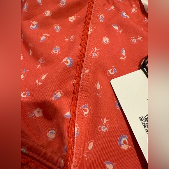 NWT Spell Boho Sunshine Bandit High Waisted Brief in Cayenne Size Small - Picture 8 of 9